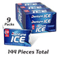 Dentyne Ice Peppermint Sugar Free Gum, 16 Count, Pack Of 9