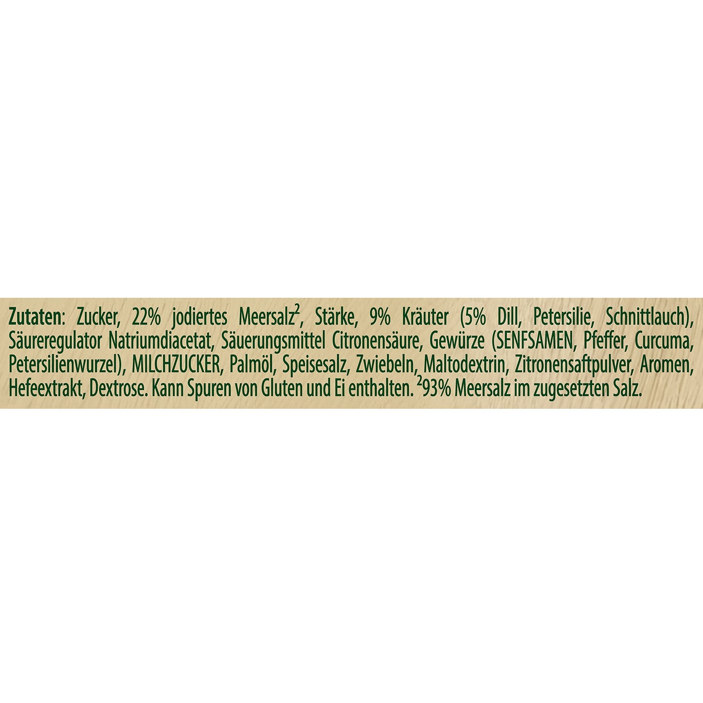 Knorr Salat Kronung Dill-Krauter (Salad Herbs and Dill), 5-Count Packets