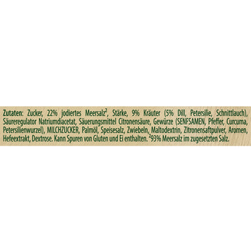 Knorr Salat Kronung Dill-Krauter (Salad Herbs and Dill), 5-Count Packets