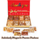 Luxurious Treats Fathers Day Gourmet Dad Treats, Nuts Gift Basket Healthy Gift Box Appreciation Nut Tray Thank You Gift For Dad,