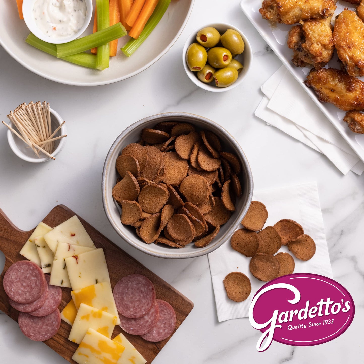 Gardetto'S Snack Mix, Roasted Garlic Rye Chips, 14 Oz