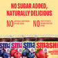 Smash Foods Jam | Classics Variety 4-Pack | Low-Calorie, No Sugar Added Keto Jam with Upcycled Fruit & Chia Seeds | Vegan, Paleo