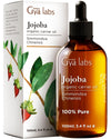 Gya Labs Organic Jojoba Oil For Skin - Vegan & Pure Jojoba Oil Organic Cold Pressed Unrefined - Jojoba Oil For Hair, Ear Stretch