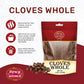 Whole Cloves 3.5 Oz Bag - Great For Foods, Tea, Pomander Balls, And Even Potpourri - By Spicy World