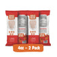 SPUDSY Spicy Sweet Potato Fries | Vegan, Gluten Free | 2 Pack, 4 oz Bags