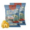 Beefys Own Beef Tallow Potato Chips - Kettle Chips Made Without Seed Oils, Gluten Free, Crispy, and Thick Cut - Old-Fashioned Sm