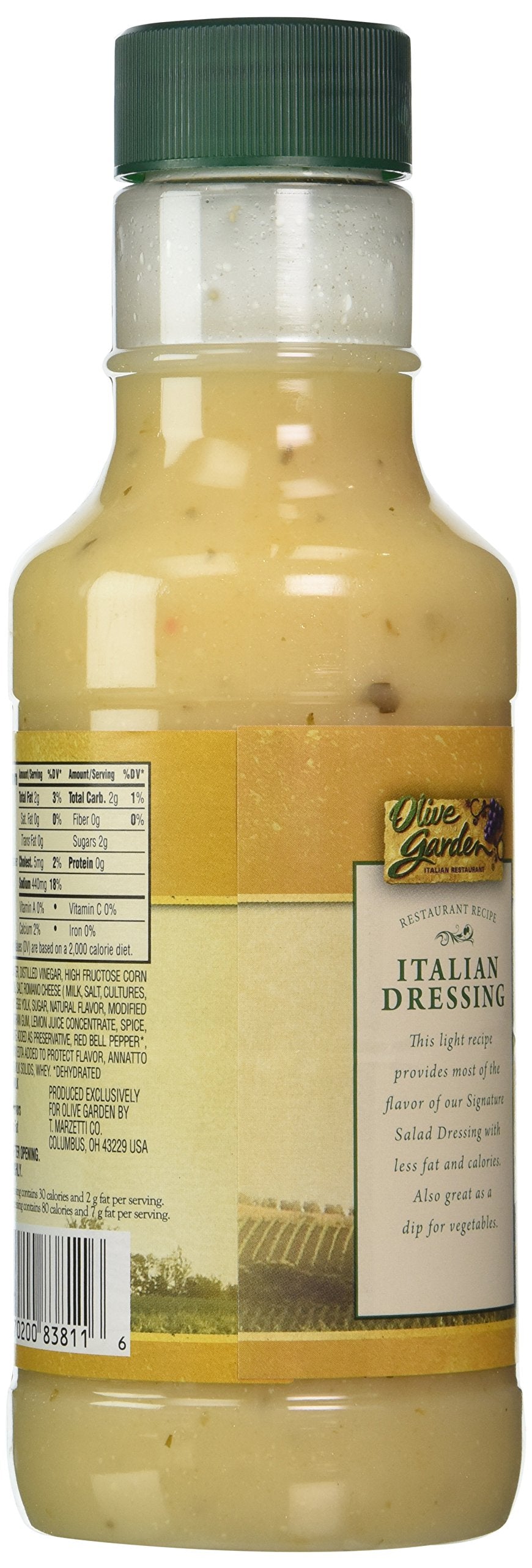 Olive Garden Light Italian Dressing, 16 Oz (Pack Of 2)