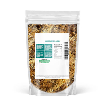 Dualspices Premium Jamaican Sea Moss - 16Oz Raw Irish Moss - Makes 200+ Oz Of Gel