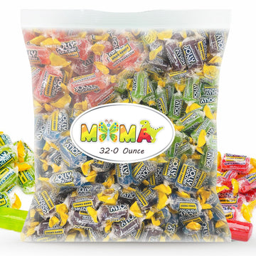 Jolly Ranchers Assorted Hard Candy - 2 Lb Fruit Flavored Made With Real Juice Halloween Candy - Gluten Free Hard Candy Individua