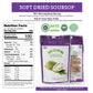 Vinamit Soft Dried Soursop | Soursop Fruit 3.5 oz bag | Natural Tropical Fruit Snack | Vegan, Gluten-Free, Non-GMO | High in Fib