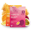 Organic Irish Sea Moss Powder - 200mg Packets for Gut Health and Immune Support - Passionfruit & Citrus Blossom Flavored Seamoss