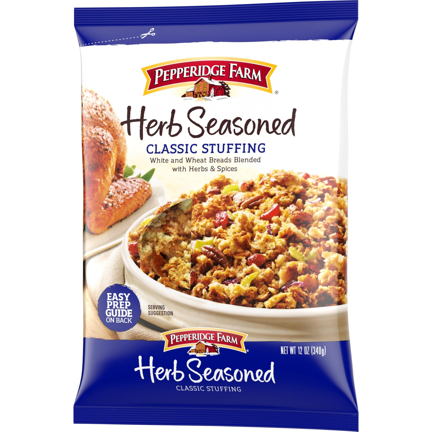 Pepperidge Farm Herb Seasoned Classic Stuffing  12 oz. Bag