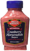 Dietz & Watson, Deli Compliments, Cranberry Horseradish Sauce, 9oz Bottle (Pack of 2)