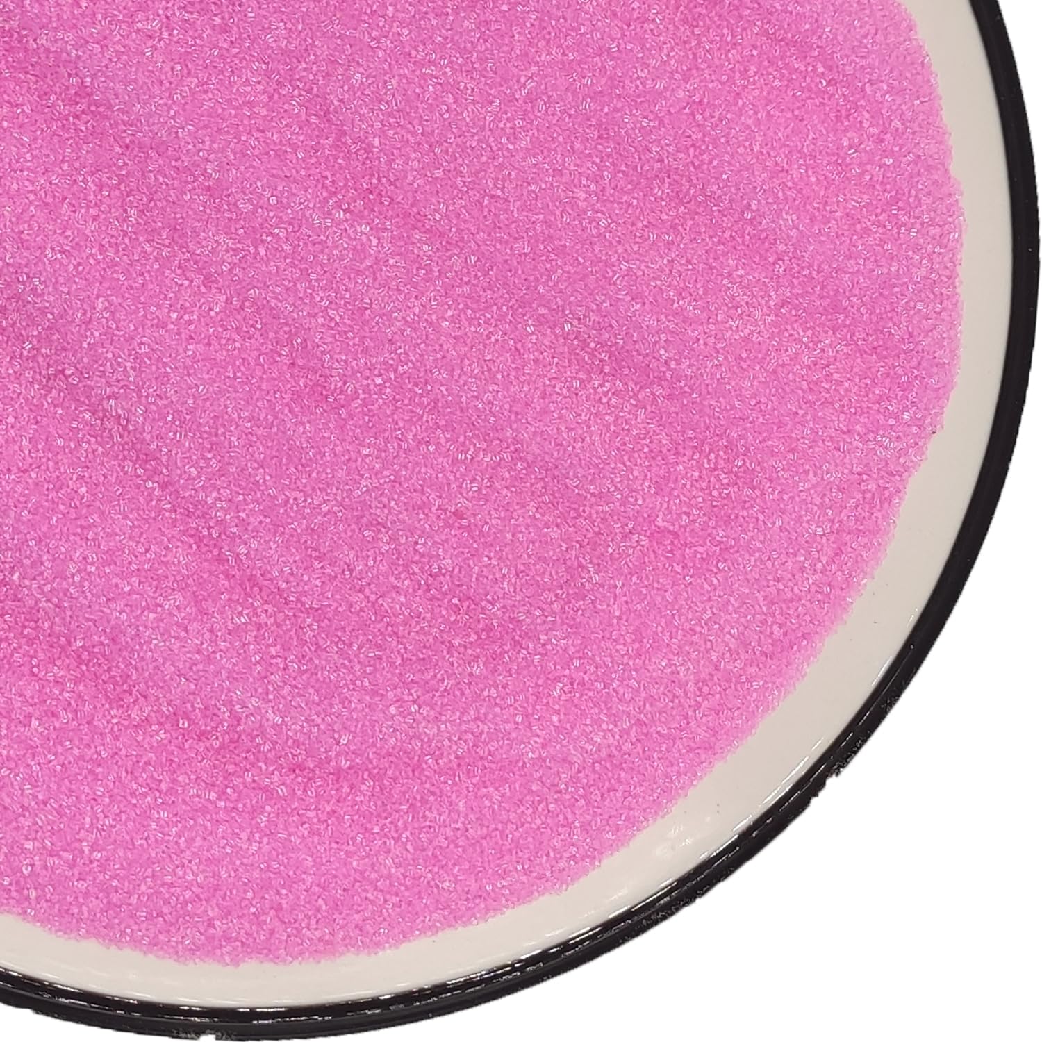 Edible 5 Ounce Fine Decorative Pink Sanding Sugar Sprinkles for Baking, Sparkling Crystals for Cakes, Cookies, Cupcakes, Ice Cre