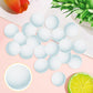 48 Pcs Edible Golf Cupcake Toppers Wafer Paper Sports Balls Golf Cupcake Picks Edible Golf Cupcake Decorations For Sports Golf B