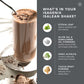 Isagenix IsaLean Protein Shake, Creamy Dutch Chocolate, 29.6 oz, 14 Meals, White