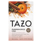 Tazo Pumpkin Spice Chai Tea Bags - 20 Bags