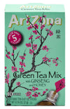 Arizona Green Tea With Ginseng Iced Tea Stix Sugar-Free, Low Calorie Single Serving Drink Powder Packets, Just Add Water For A D