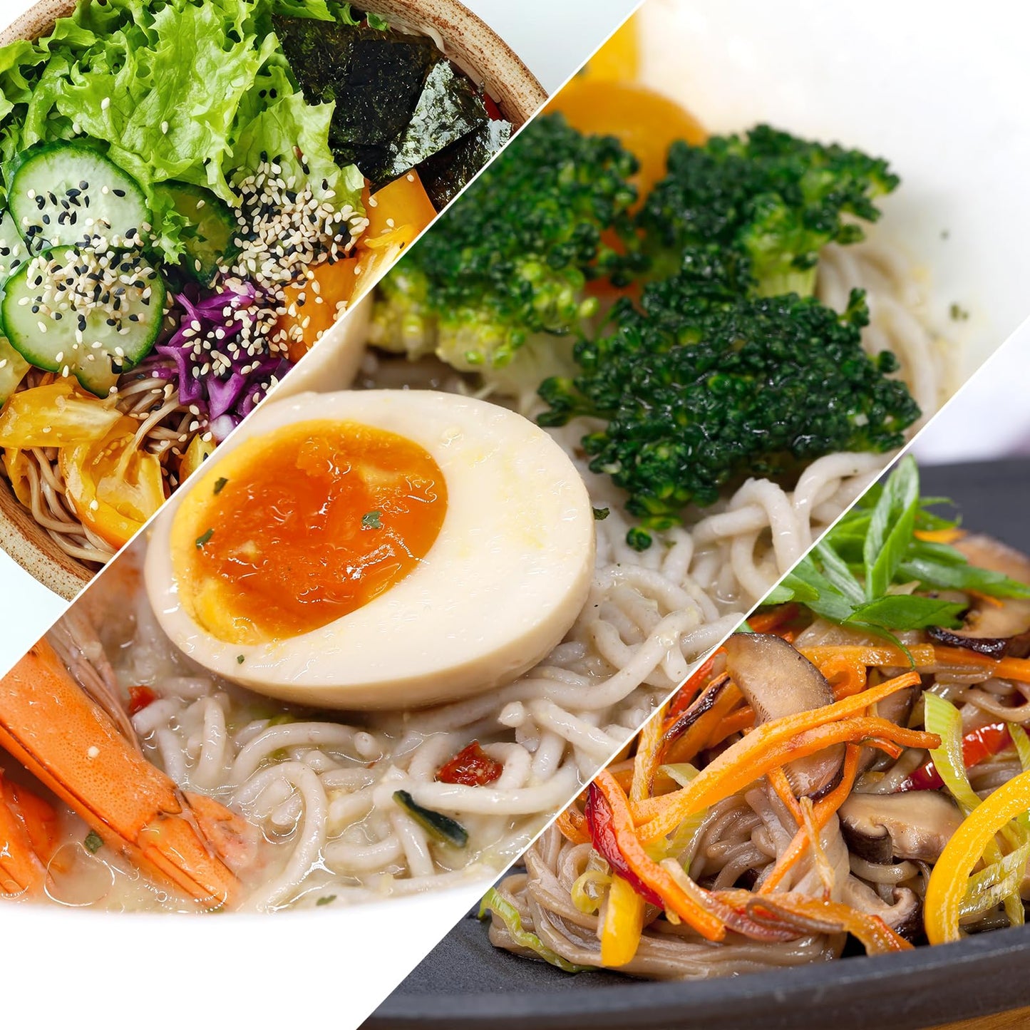 ONETANG Organic Buckwheat & Brown Rice Ramen Noodle, Gluten-Free Pasta, Whole Grain, Non-GMO, Kosher, Vegan 2.47 Oz (Pack Of 12)