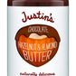 Justins Chocolate Hazelnut Almond Butter, Organic, Gluten-Free, 16 Ounce, No Stir, Model 102686