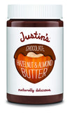 Justins Chocolate Hazelnut Almond Butter, Organic, Gluten-Free, 16 Ounce, No Stir, Model 102686