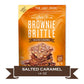 Sheila G'S Brownie Brittle - Salted Caramel Thin And Crispy Sweet Snacks, Family Size (Pack Of 1, 14 Oz), Rich Gourmet Brownie B