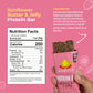 Amrita Nut Free Vegan Protein Bars, Sunflower Butter & Jelly, 15g Protein, 12 Count (Pack of 3), Gluten-Free, Dairy-Free, No Added Sugar