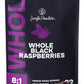 Whole Black Freeze Dried Raspberries 3.2 Ounce Bag - Dried Fruit Healthy Snacks for Kids, Dehydrated Raspberry for Baking & Deco