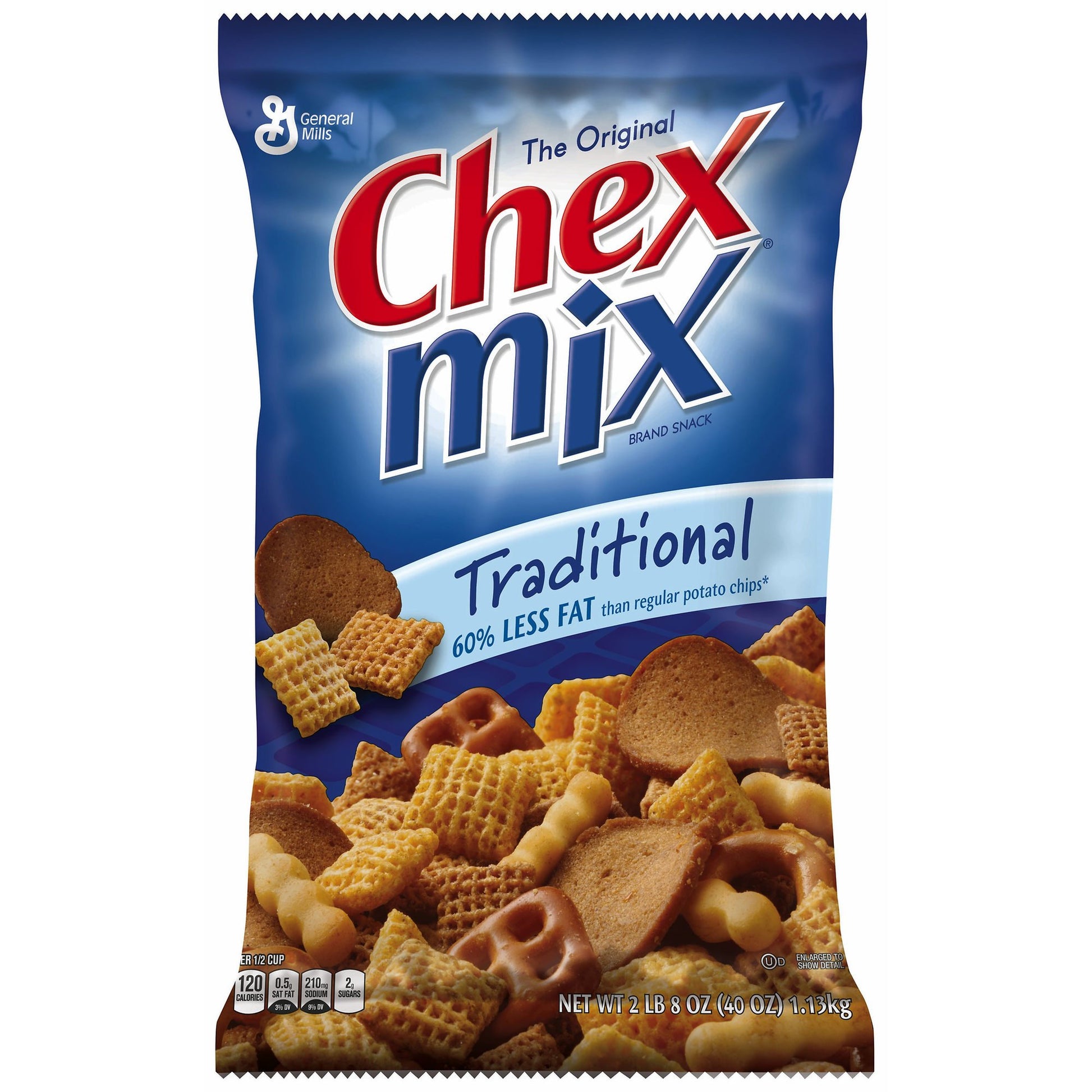 Chex Mix Traditional, 40 oz. (pack of 2)