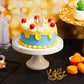 Fabbay 15 Pieces Crown Cake Topper Set, Mini Pearl Tiara for Birthday, Bridal, Royal Party Decorations, Gem Style