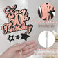 Happy 50Th Birthday Cake Topper 50 Birthday Cake Decorations, Happy 50Th Birthday Anniversary Party Cake Decorations For Men Wom