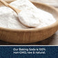 Herbaila Baking Soda Bulk 2Lbs, Food Grade Baking Soda For Baking, Cleaning, Deodorizing And Household Usage, Baking Soda For Pool Cleansing, Gluten Free, No Fillers, Made In The Usa