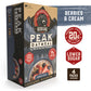 Kodiak Cakes Peak Instant Oatmeal Packets, Berries & Cream, High Protein,100% Whole Grains, 6 box with 4 packets each (Total of