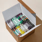 Art of Tea | Assorted Tea Bags Sampler Caffeinated and Non-Caffeinated | 50 Eco Friendly Pyramid Tea Bag Sachets