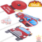 C L Cooper Life Fire Truck Cupcake Toppers, 6 Piece Set, Cardboard, Fire Engine Theme