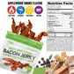 Wicked Cutz Applewood Smoked Bacon Jerky, 12g Protein, Fully Cooked, 2 Ounce (Pack of 2)