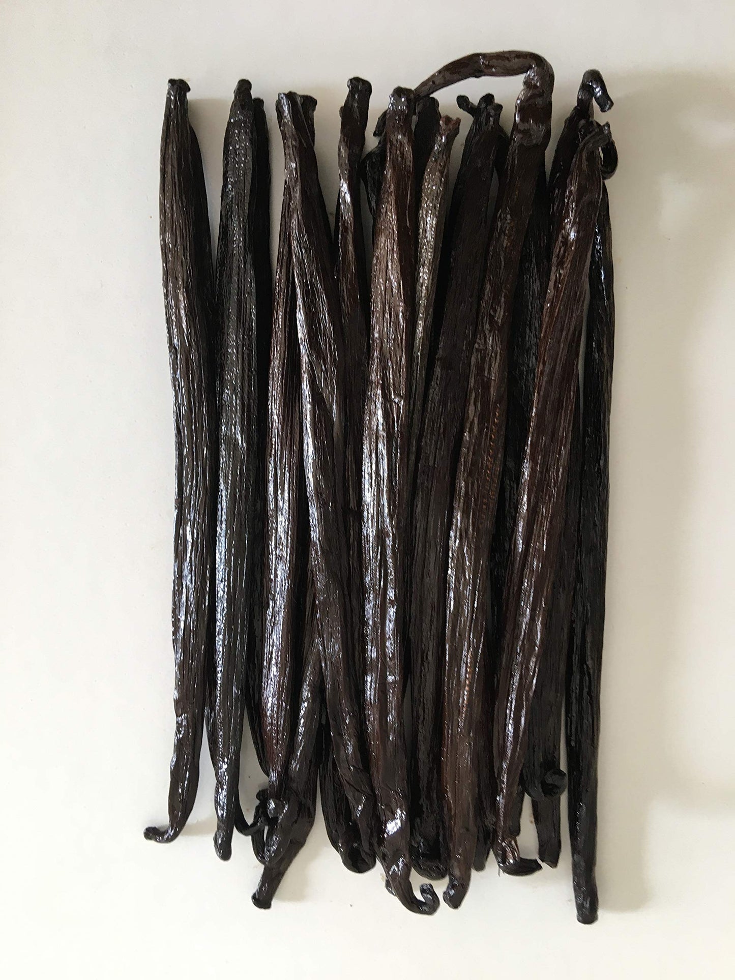 2Oz Tahitian Vanilla Beans Grade A For Extract, Cooking And Baking By Fitnclean Vanilla| 2 Ounces (1/8Lb) Bulk 6-7 Fresh Gourmet Non-Gmo Pods