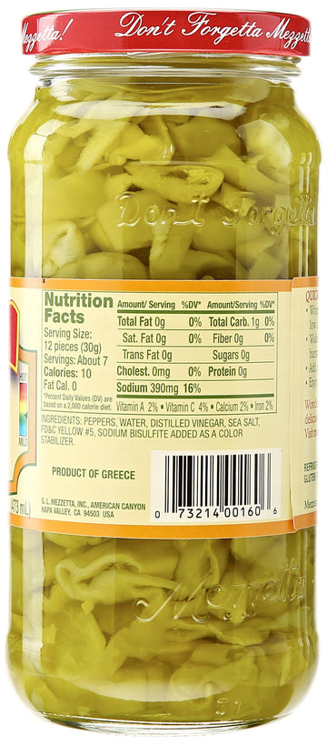 Mezzetta Chili Peppers, Hot, 16 Ounce