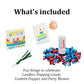 Birthday Box with Mug Cake Kit, Party Candles, Confetti Poppers, and Festive Treats - Complete Gift Set with Card, Mints, and Bi