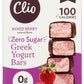 CLIO Zero Sugar Mixed Berry Yogurt Bars 4 Count, 5.93 OZ