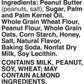 Nature Valley Wafer Bars, Peanut Butter, Snack Bars, 5 Bars, 6.5 Oz