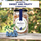 Gourmanity Blueberry Flavor Honey Lozenges Made With Real Honey And Natural Blueberry Flavor, Luxury French Honey Candy, Great S