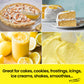 Lorann Oils Lemon Bakery Emulsion: Tangy Lemon Essence, Perfect For Amplifying Citrus Tones In Cakes, Cookies & Desserts, Gluten