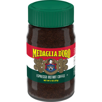 Medaglia D'Oro Espresso Style Instant Coffee, 2 Ounces (Pack Of 12)