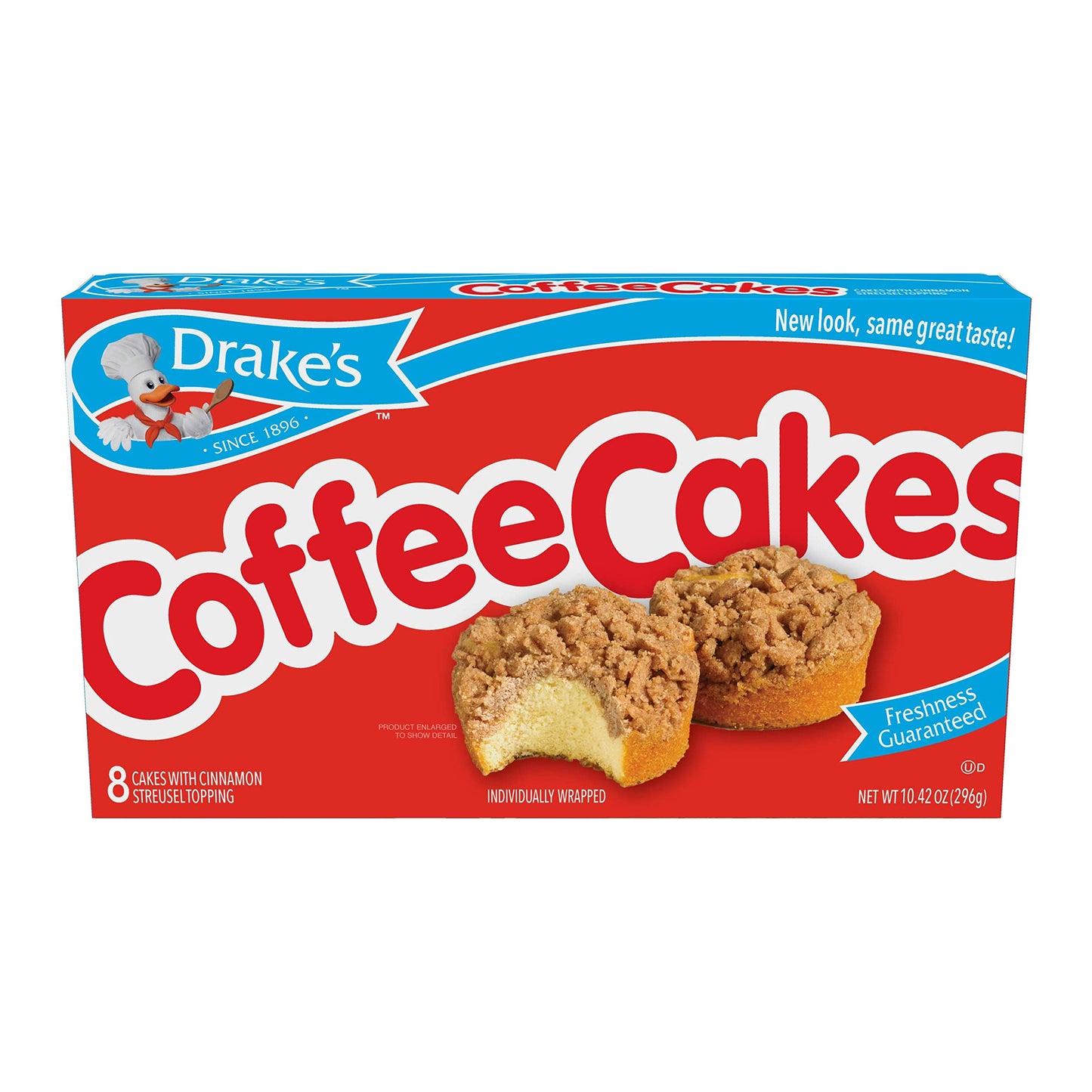 Drake'S Coffee Cakes, 40 Individually Wrapped Breakfast Pastries (5 Boxes)