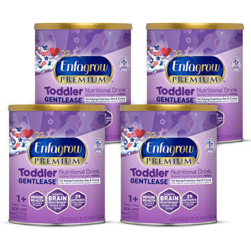 Enfagrow Premium Gentlease Toddler Nutritional Drink, Omega-3 Dha For Brain Support, Prebiotics & Vitamins For Immune Health, No