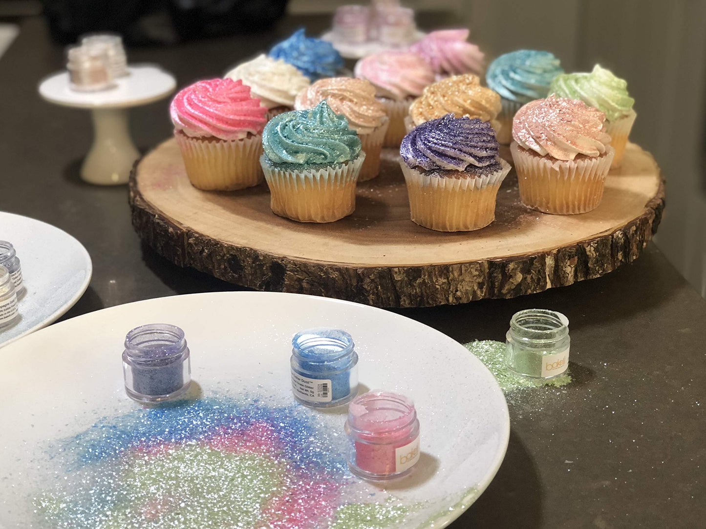 Bakell Edible Glitter Deep Purple Tinker Dust®, 5 Gram | KOSHER Certified | 100% Edible for Cakes, Cupcakes, and Drinks