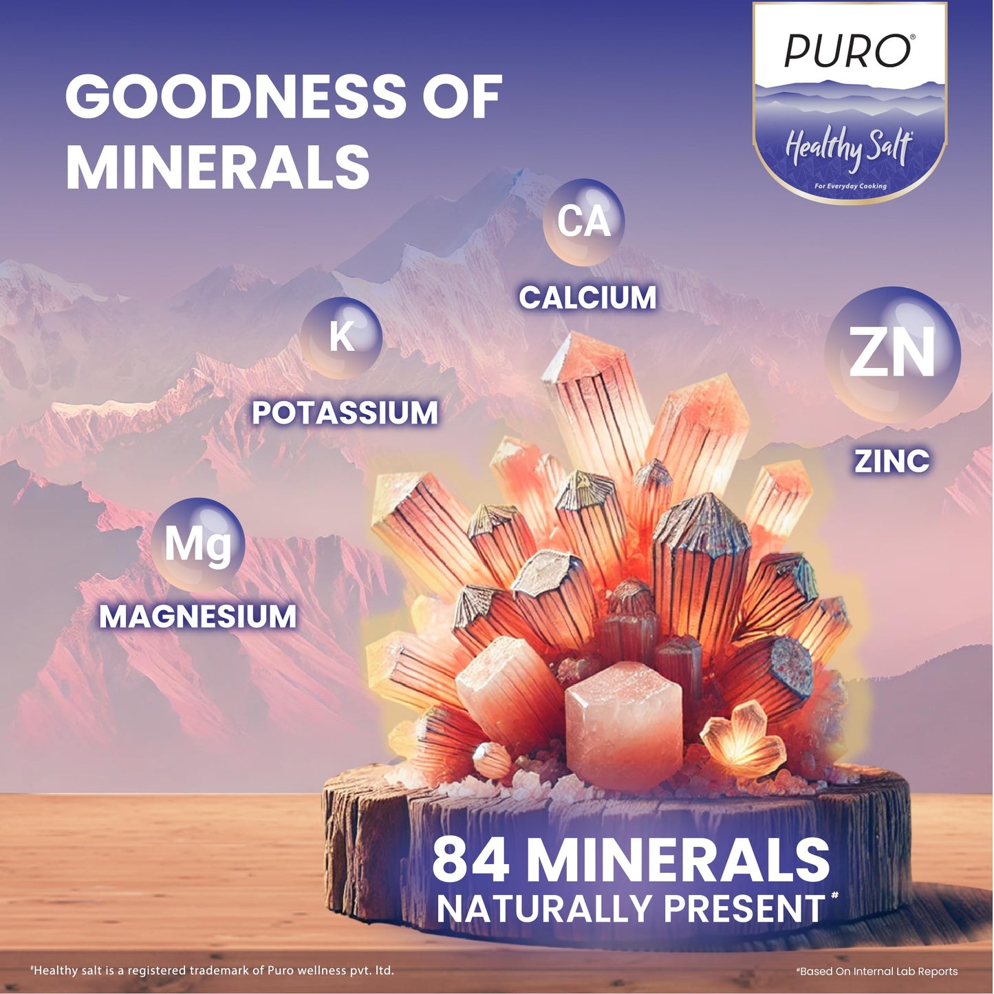 Puro Healthy Salt, 1Kg Pouch