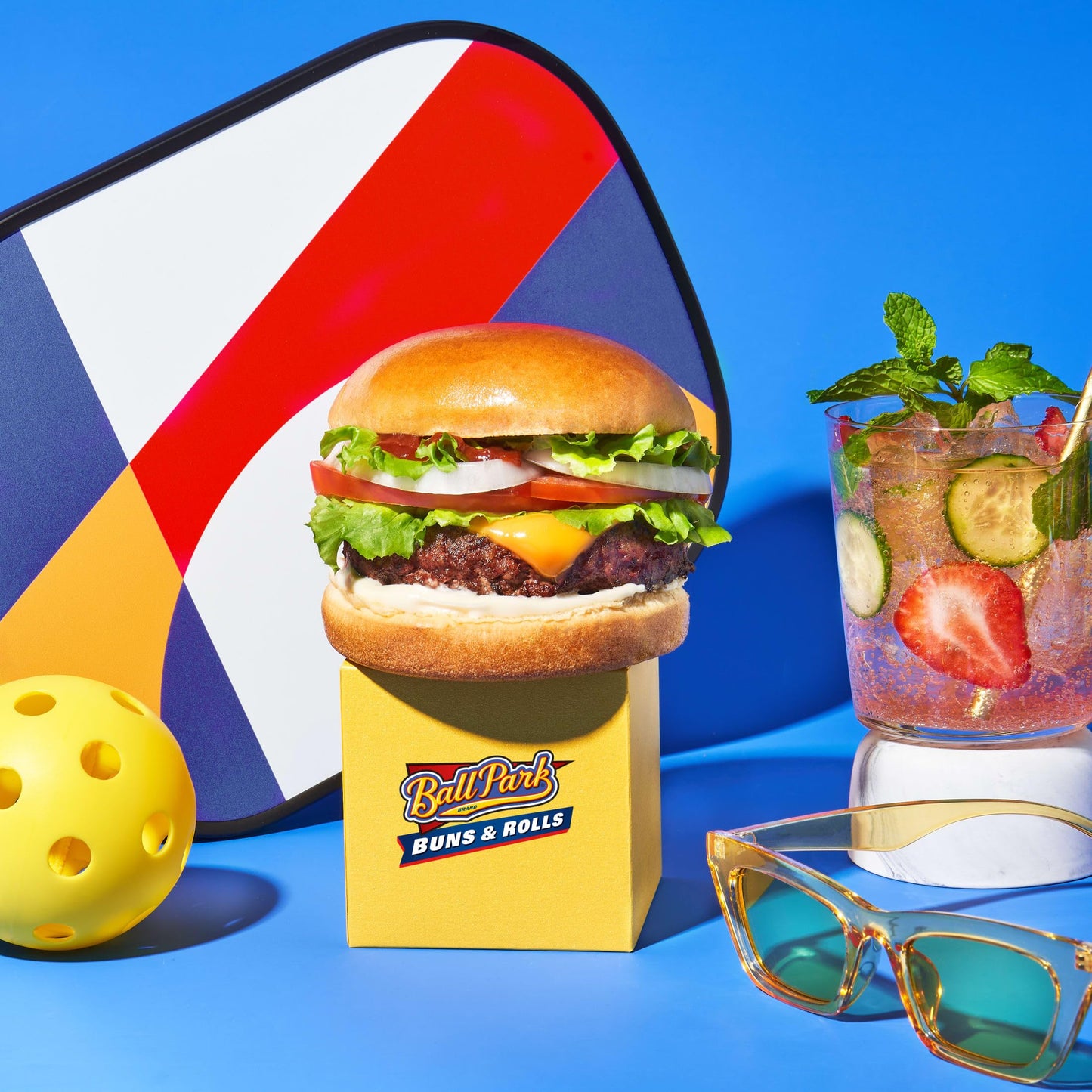 Ball Park White Burger Buns, 8 count, (1.88 oz each), Kosher Hamburger Buns, 15 oz Bag