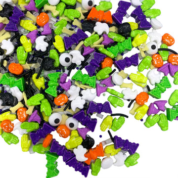 Halloween Sprinkles Edible Candy Eyes For Decorating Eyeballs Skull Bones Bats Pumpkins Sprinkles Halloween Themed Desserts Cook